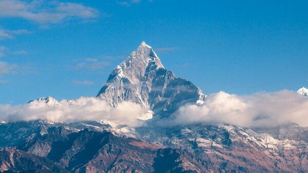 This is a mountain, horizontal view